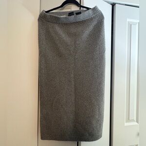 H&M Soft Gray Maxi Skirt